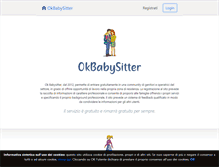 Tablet Screenshot of okbabysitter.com